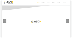Desktop Screenshot of alcis.com.br