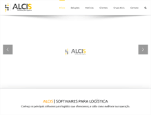 Tablet Screenshot of alcis.com.br