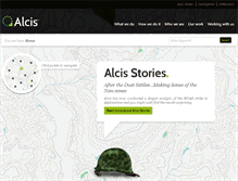 Tablet Screenshot of alcis.org