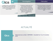 Tablet Screenshot of alcis.net